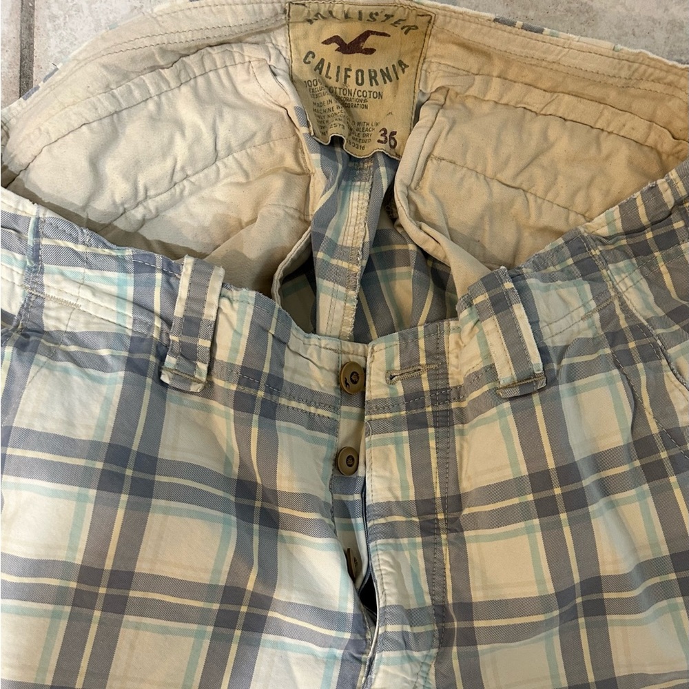 Men's cargo shorts.